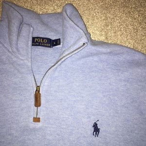 Like New Polo Quarter Zip Sweater by Ralph Lauren